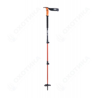 Палки треккинговые BCA SCEPTER 3S black-orange, One Size