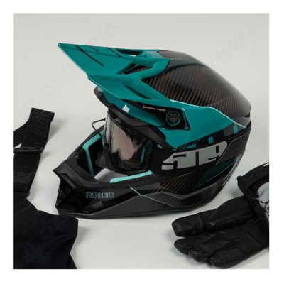 Шлем 509 Altitude 2.0 Carbon Fiber 3K Hi Flow Emerald