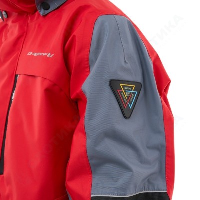 Мембранная куртка QUAD PRO Red - Grey 2024