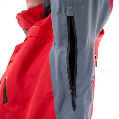 Мембранная куртка QUAD PRO Red - Grey 2024