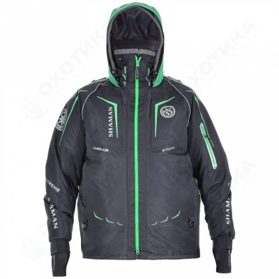 Костюм-поплавок зимний «Angler Sport» (Black/Green)