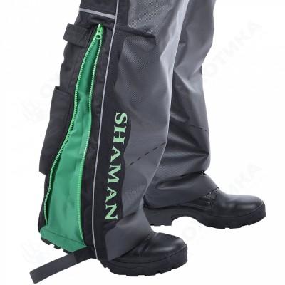 Костюм-поплавок зимний «Angler Sport» (Black/Green)