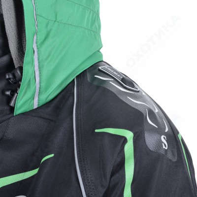 Костюм-поплавок зимний «Angler Sport» (Black/Green)