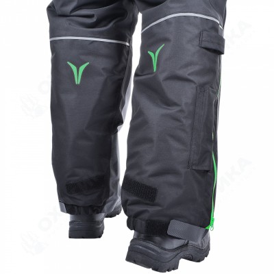Костюм-поплавок зимний «Angler Sport» (Black/Green)