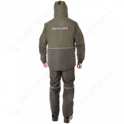 Костюм-поплавок зимний мужской «Rescuer II Sport» (Хаки)