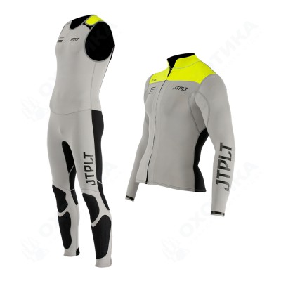Комплект гидрокостюм и гидрокуртка JetPilot RX Vault Grey/Yellow