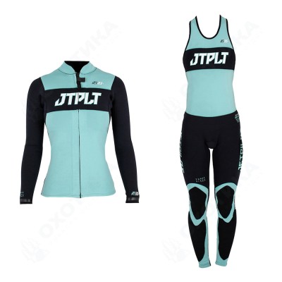 Комплект гидрокостюм и гидрокуртка JetPilot RX Black/Teal