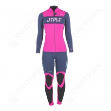 Комплект гидрокостюм и гидрокуртка JetPilot RX navy/pink