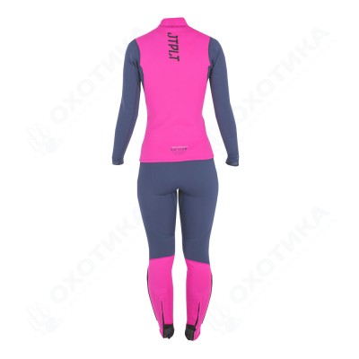Комплект гидрокостюм и гидрокуртка JetPilot RX navy/pink