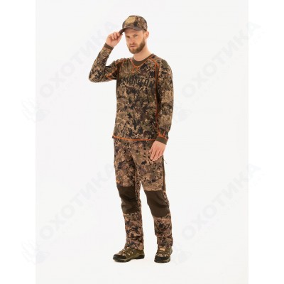 Футболка с длинным рукавом Remington Inside Fit Shirt Green Forest