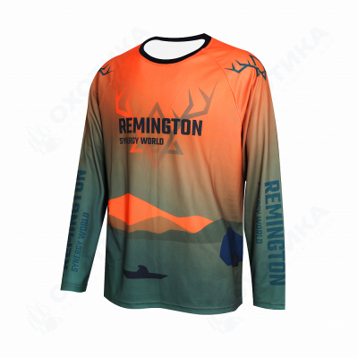 Рыболовная футболка Remington Fishing style с длинным рукавом