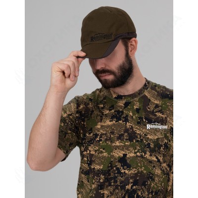 Кепка двусторонняя Remington Signal Green / Orange