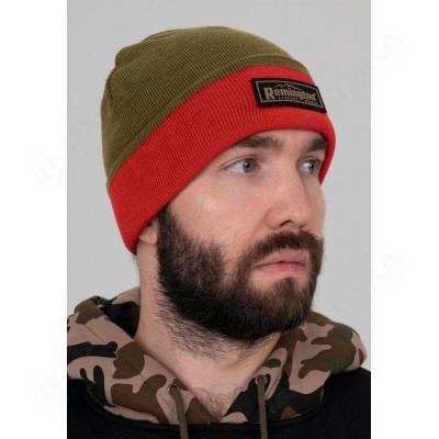 Шапка Remington Тight Knit Brown / Red