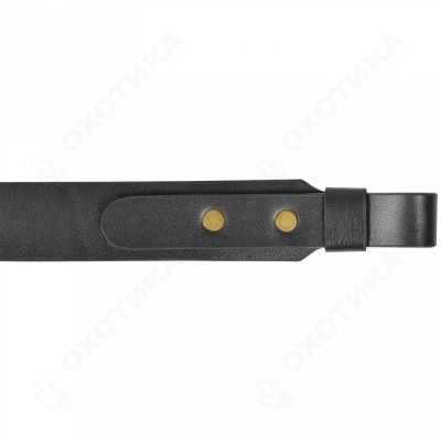 Ремень ружейный Shaman прямой 35 мм (винтовое соединение) (Black)