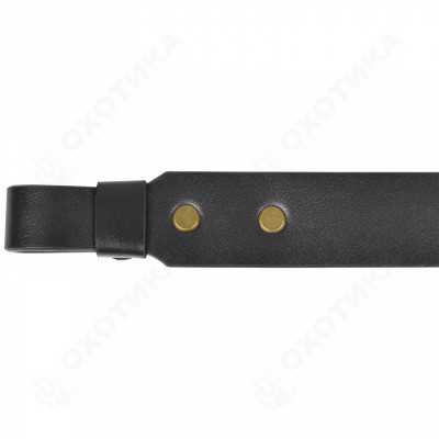 Ремень ружейный Shaman прямой 35 мм (винтовое соединение) (Black)