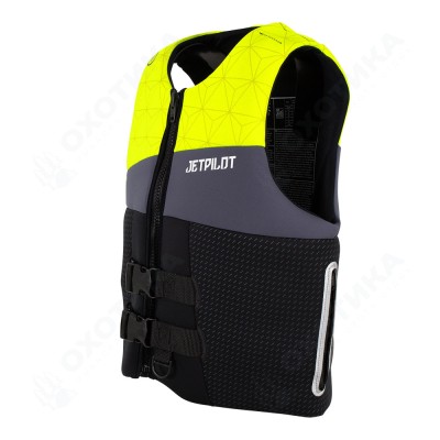 Жилет спасательный JetPilot Cause Neo Iso yellow/charcoal/black