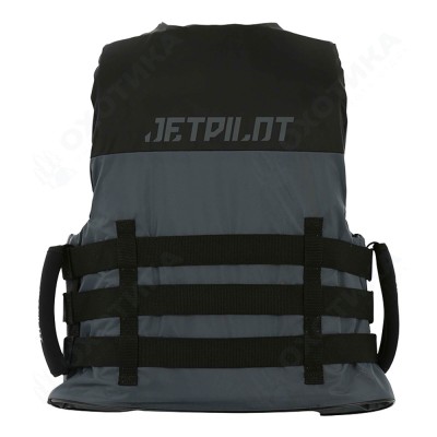 Жилет спасательный JetPilot Strike ISO 50N Nylon w. Super Grip Black