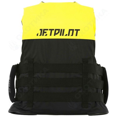Жилет спасательный JetPilot Strike ISO 50N Nylon w. Super Grip YELLOW/BLACK