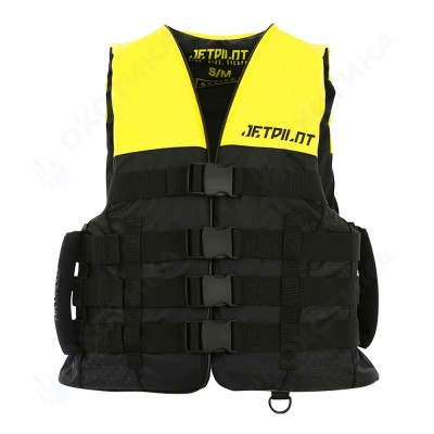 Жилет спасательный JetPilot Strike ISO 50N Nylon w. Super Grip YELLOW/BLACK