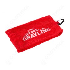 Полотенце Тайди рыболовное GRAYLING (красный)