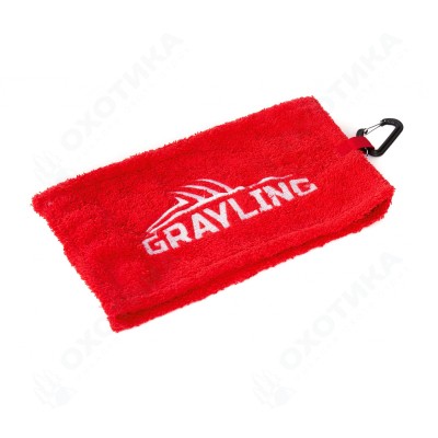Полотенце Тайди рыболовное GRAYLING (красный)