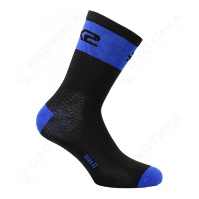 Носки SIXS Logo Black/Blue, I