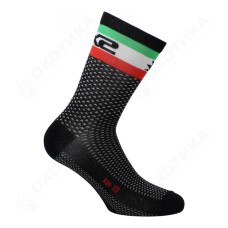 Носки SIXS Logo Black/Italy flag, I