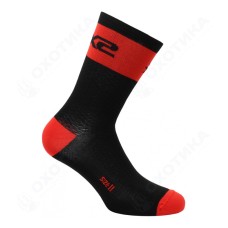 Носки SIXS Logo Black/Red, I
