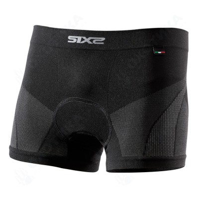 Термошорты SIXS BOX2 V2 с вставкой Black Carbon