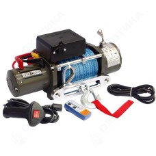 Лебедка автомобильная Electric Winch  12000 LBS 12v  с синтетическим т...