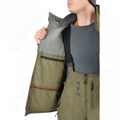 Костюм мужской зимний «Dikson I Comfort» (Zamsha) (Хаки)