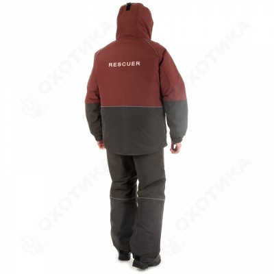 Костюм-поплавок мужской зимний «Rescuer II Comfort» (Махагон)