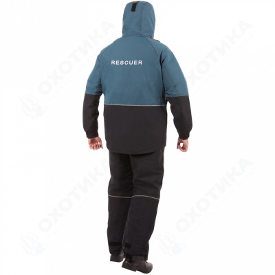 Костюм-поплавок мужской зимний «Rescuer II Comfort» (Бирюза)