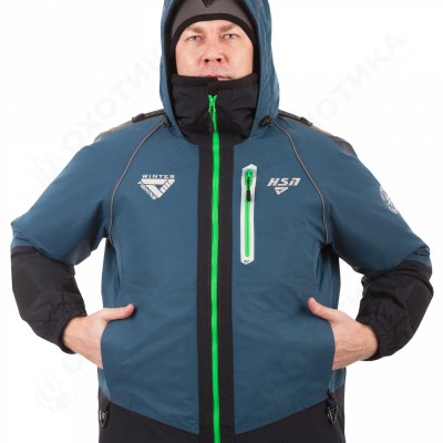 Костюм-поплавок мужской зимний «Rescuer II Comfort» (Бирюза)