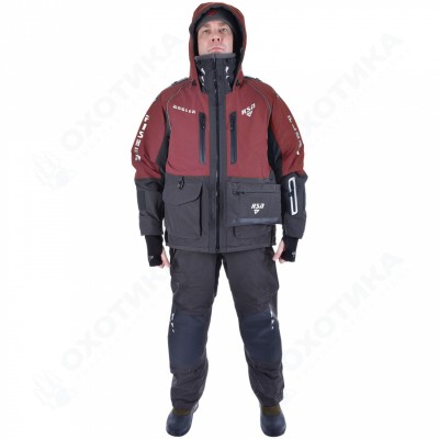 Костюм-поплавок зимний мужской «Rescuer VI Prosport» (Махагон)