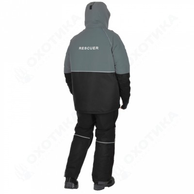 Костюм-поплавок зимний мужской «Rescuer VII Comfort» (Серый)