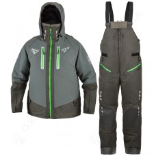 Костюм-поплавок мужской зимний «Rescuer IV Prosport» (Серый (зеленая м...