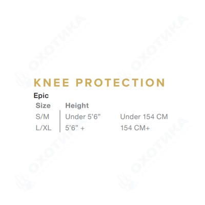 Защита колена EVS EPIC Black/Black