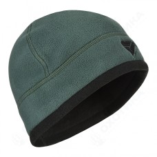 Шапка флисовая демисезонная (плотность 380 г/кв.м.) (Изумрудный - Черн...