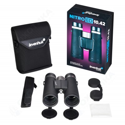 Бинокль Levenhuk Nitro ED 10x42