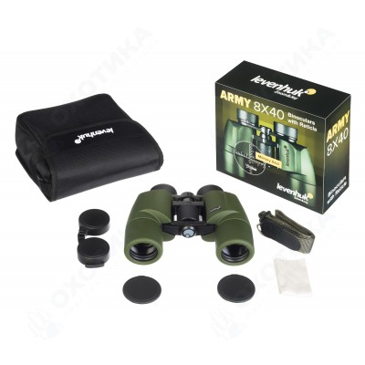 Бинокль Levenhuk Army 8x40 с сеткой