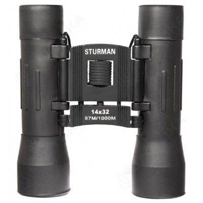 Бинокль STURMAN 14x32, черный