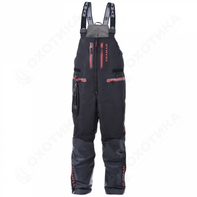 Костюм-поплавок зимний «Angler Prosport» (Black/Red)