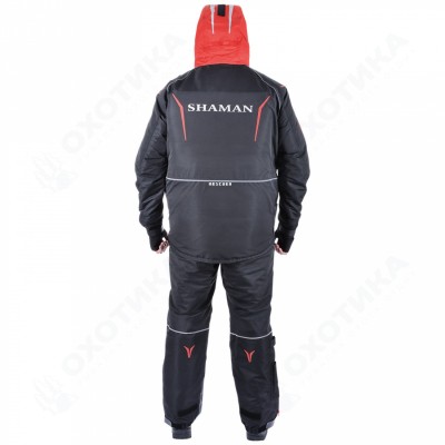 Костюм-поплавок зимний «Angler Prosport» (Black/Red)