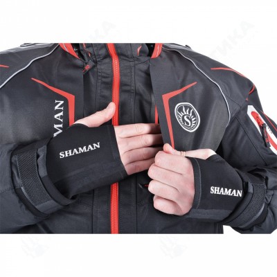 Костюм-поплавок зимний «Angler Prosport» (Black/Red)
