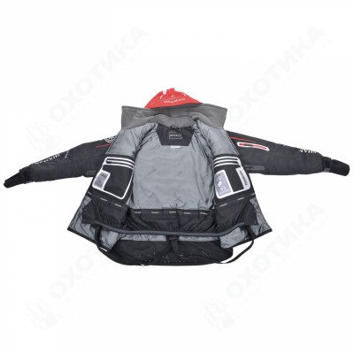 Костюм-поплавок зимний «Angler Prosport» (Black/Red)