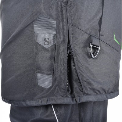 Костюм-поплавок зимний «Angler Prosport» (Black/Green)