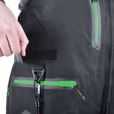 Костюм-поплавок зимний «Angler Prosport» (Black/Green)
