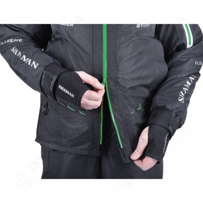 Костюм-поплавок зимний «Angler Prosport» (Black/Green)
