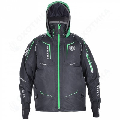 Костюм-поплавок зимний «Angler Prosport» (Black/Green)